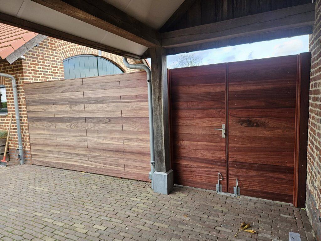Hard Houten Schutting